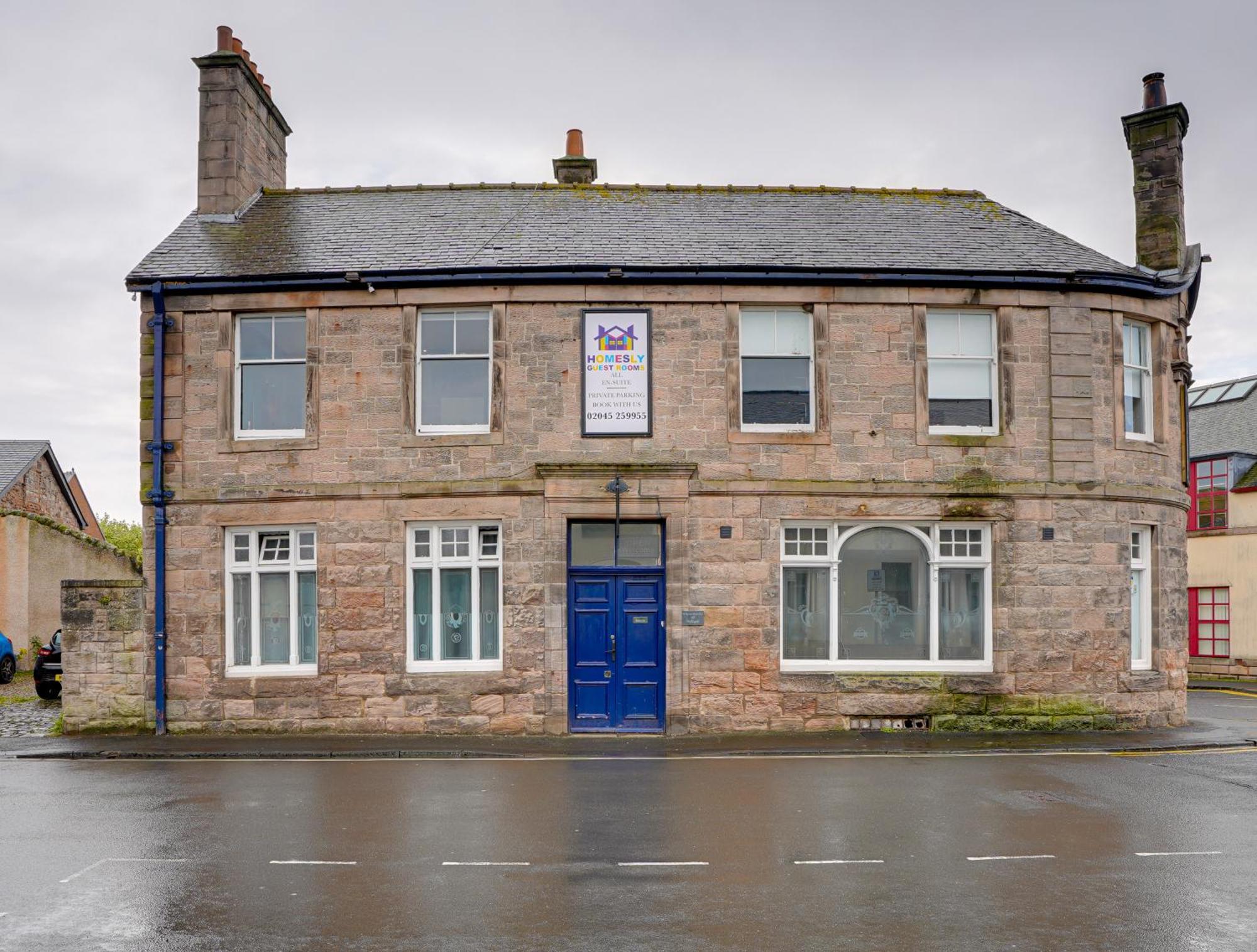 Homesly Guest Rooms, Comfortable En-Suite Guest Rooms With Free Parking And Self Check-In Berwick Upon Tweed Eksteriør bilde